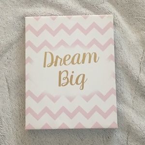 "Dream Big" Wall Decor